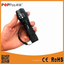 Eclairage imperméable Xm-L T6 LED Zoomable Torch Light